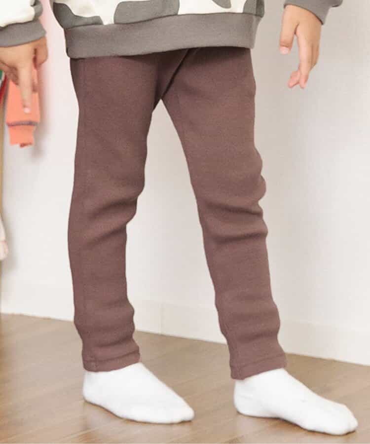 DAISUKI リブパンツ 9分丈