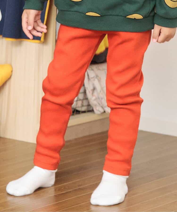 DAISUKI リブパンツ 9分丈