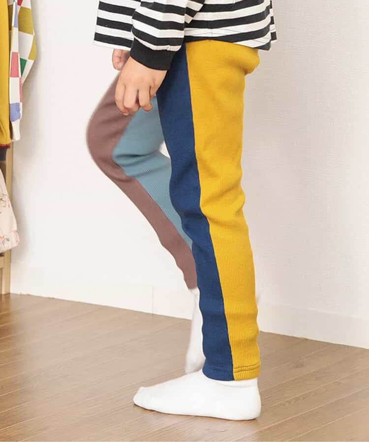 DAISUKI リブパンツ 9分丈