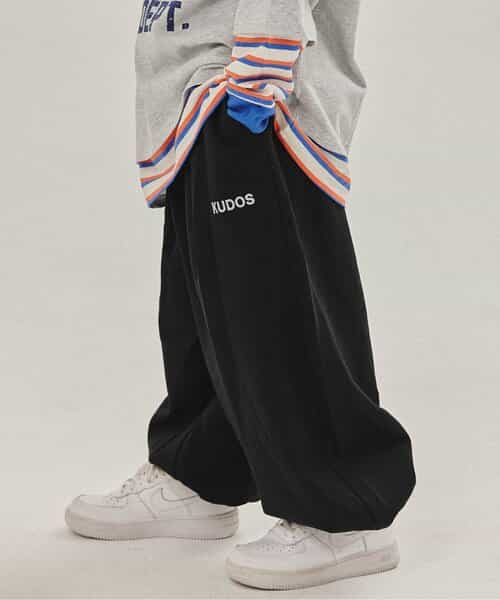 WEB限定 スーパーワイドパンツ  10分丈