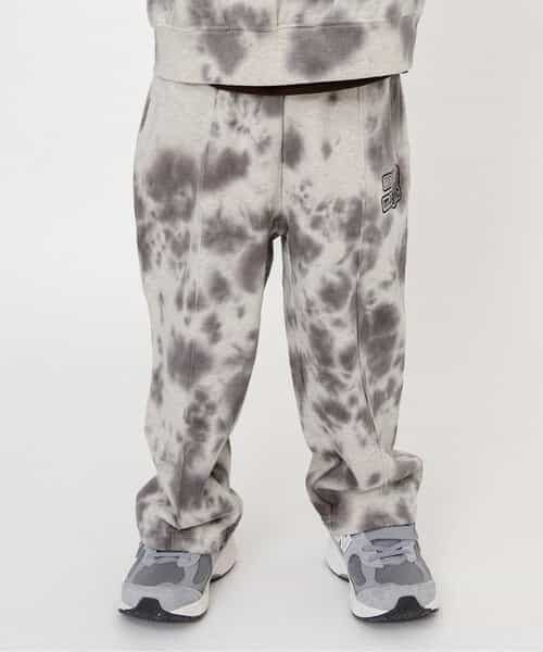 タイダイ染めカットソーパンツ(セットアップ可)  10分丈