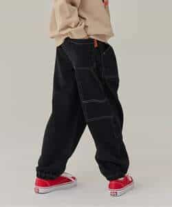 WEB限定  KUDOZ.B カットペインターパンツ  10分丈_969848