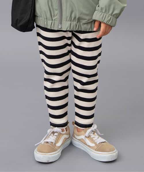 【2025年秋新作】DAISUKI リブパンツ  9分丈