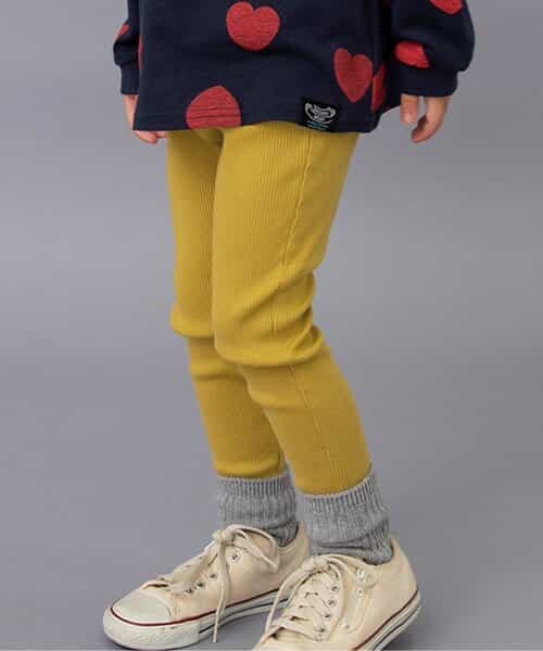 【2025年秋新作】DAISUKI リブパンツ  9分丈