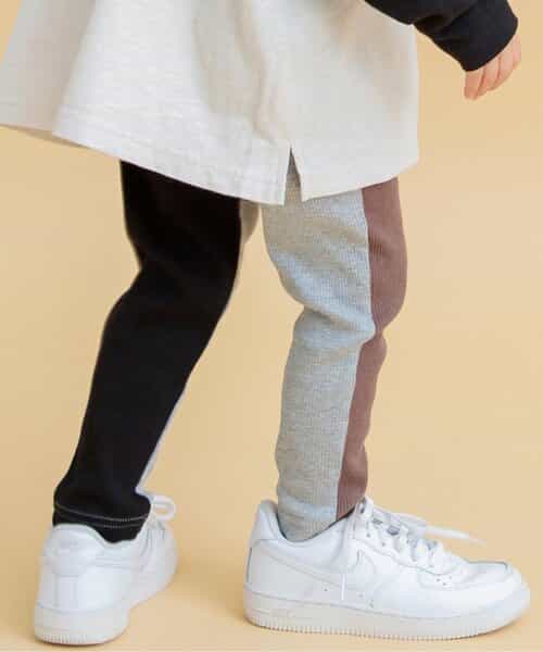 DAISUKI リブパンツ 9分丈