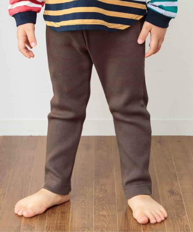 ★SALE★DAISUKI リブパンツ 9分丈