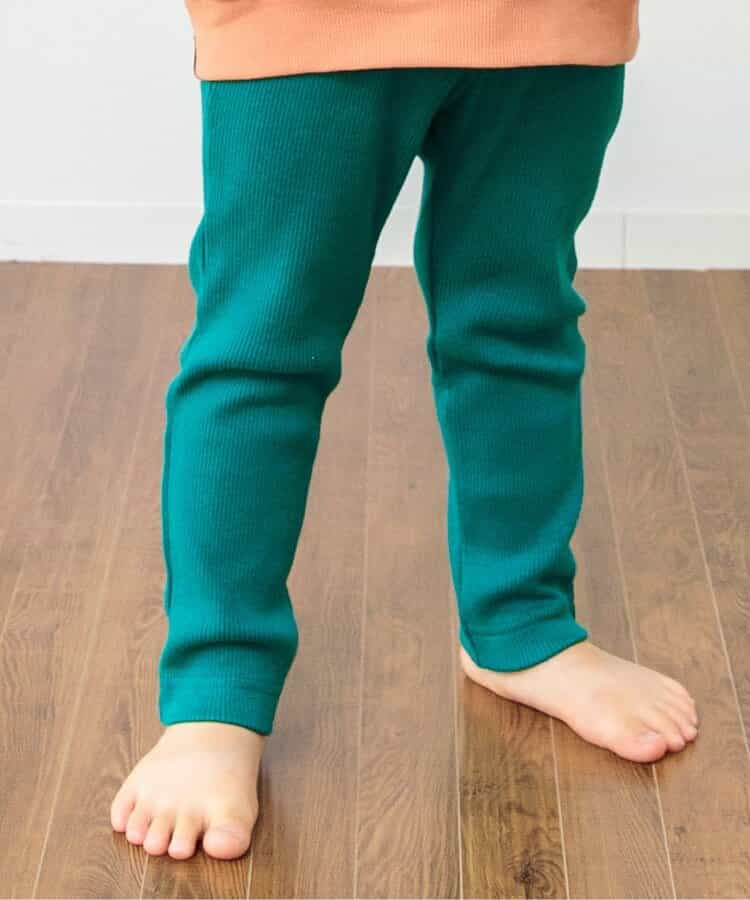 ★SALE★DAISUKI リブパンツ 9分丈