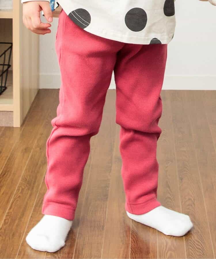 ★SALE★DAISUKI リブパンツ 9分丈