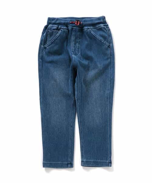☆SALE☆WEB限定 ニットデニムパンツ 10分丈（J420994）|BREEZE 