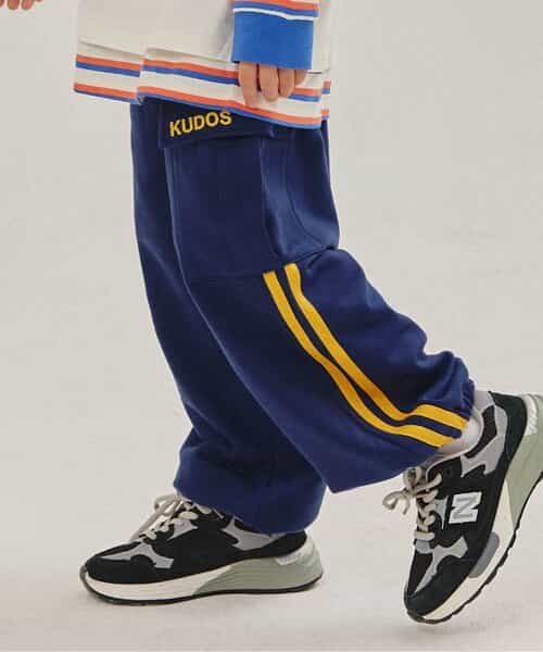 WEB限定 サイドラインパンツ(セットアップ可)  10分丈