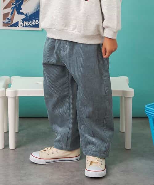 コーデュロイパンツ  10分丈