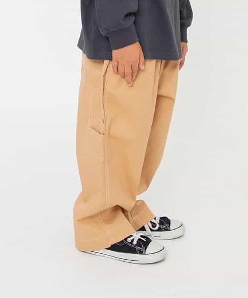 WEB限定 ワイドペインターパンツ 10分丈