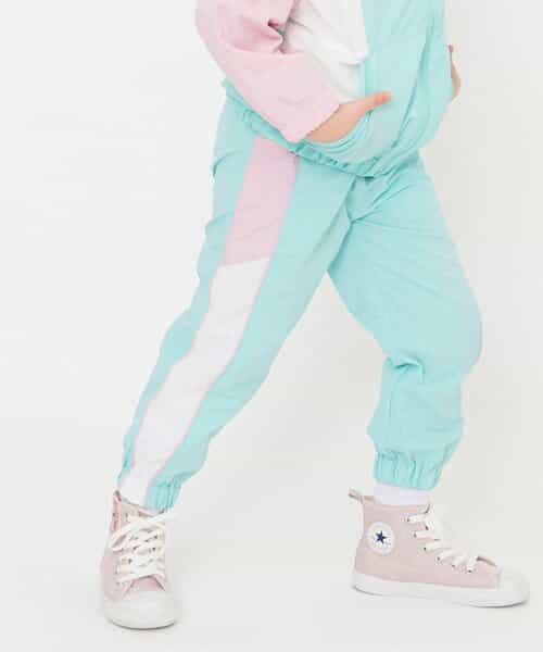 ★SALE★WEB限定 サイド切り替えパンツ 10分丈(セットアップ可)