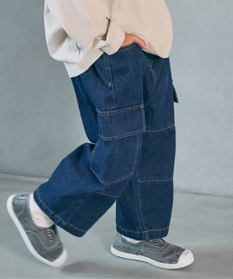 WEB限定  ゆったりカーゴパンツ