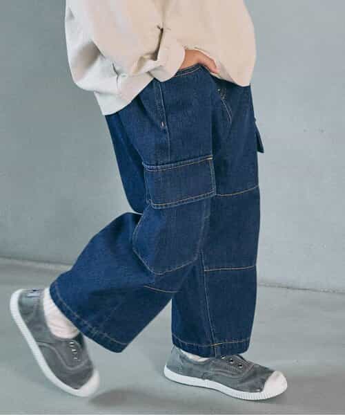 WEB限定  ゆったりカーゴパンツ