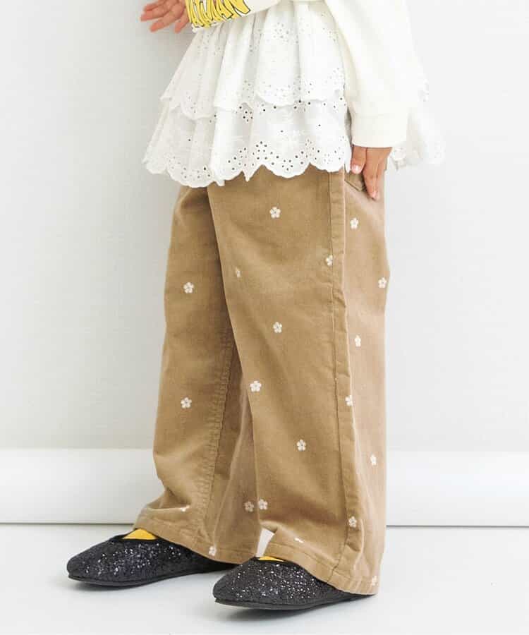 お花・ハートいっぱいパンツ  10分丈
