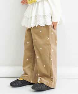 お花・ハートいっぱいパンツ  10分丈_954598