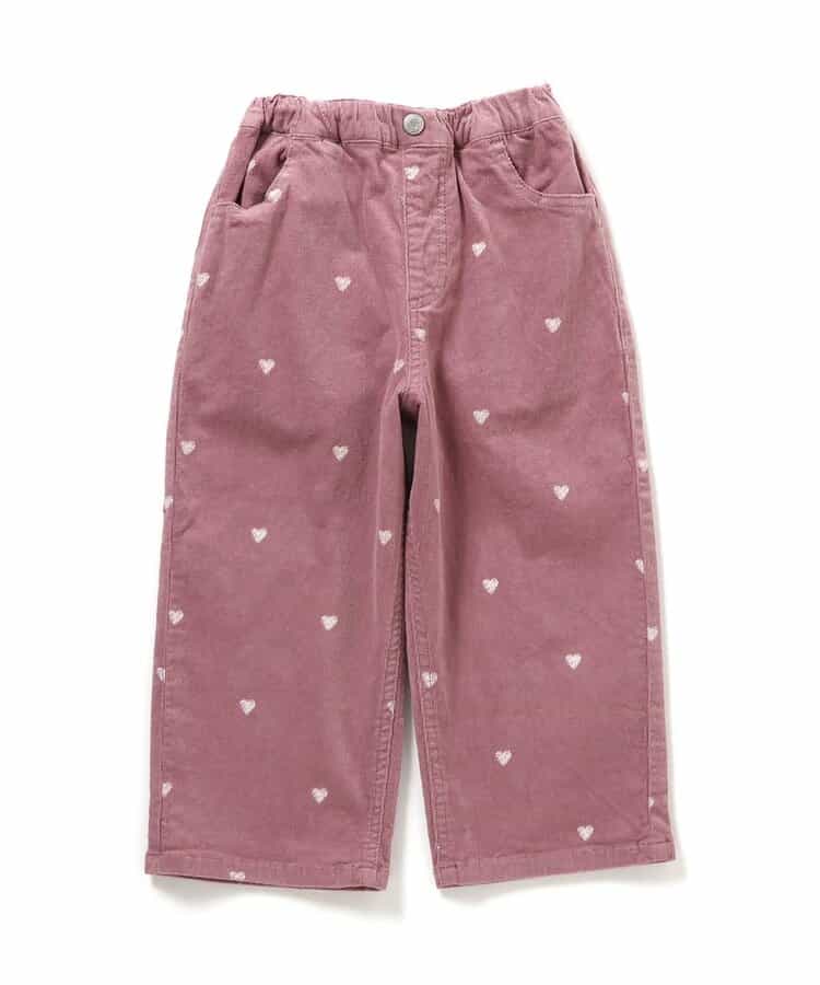 お花・ハートいっぱいパンツ  10分丈_954599