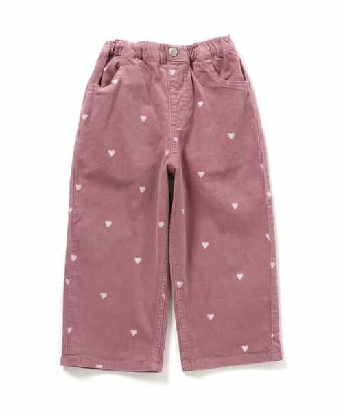 お花・ハートいっぱいパンツ  10分丈