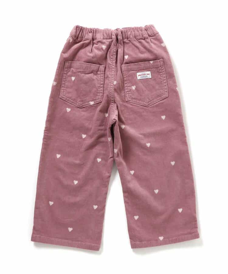 お花・ハートいっぱいパンツ  10分丈_954602