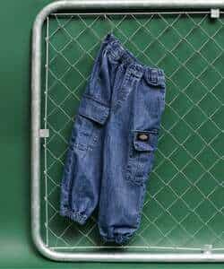 WEB限定【Dickies】デニムカーゴパンツ  10分丈_993907