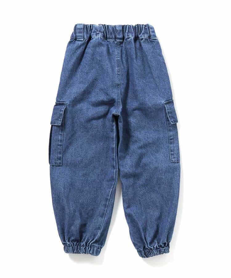 WEB限定【Dickies】デニムカーゴパンツ  10分丈_993910