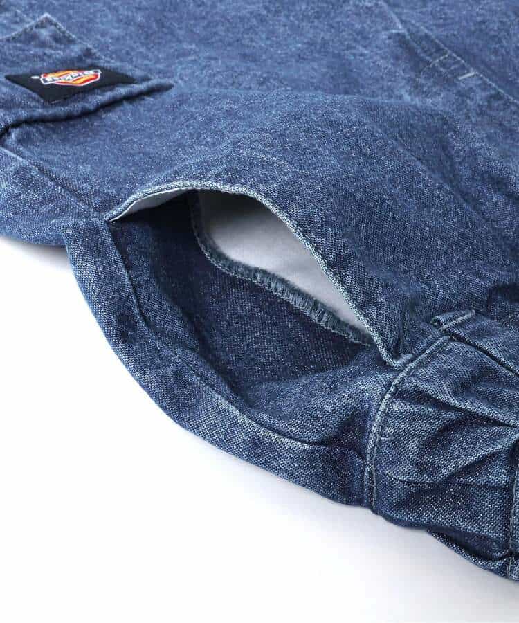 WEB限定【Dickies】デニムカーゴパンツ  10分丈_993911