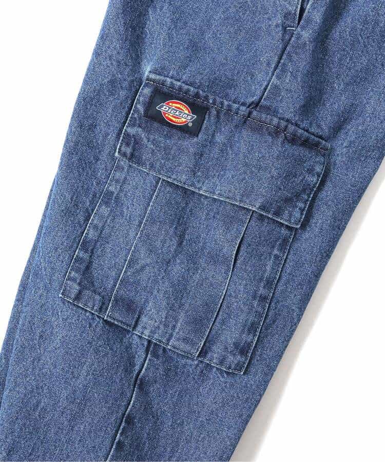 WEB限定【Dickies】デニムカーゴパンツ  10分丈_993912