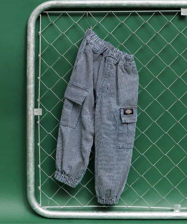 WEB限定【Dickies】デニムカーゴパンツ  10分丈