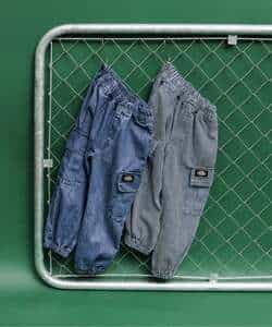WEB限定【Dickies】デニムカーゴパンツ  10分丈_993916