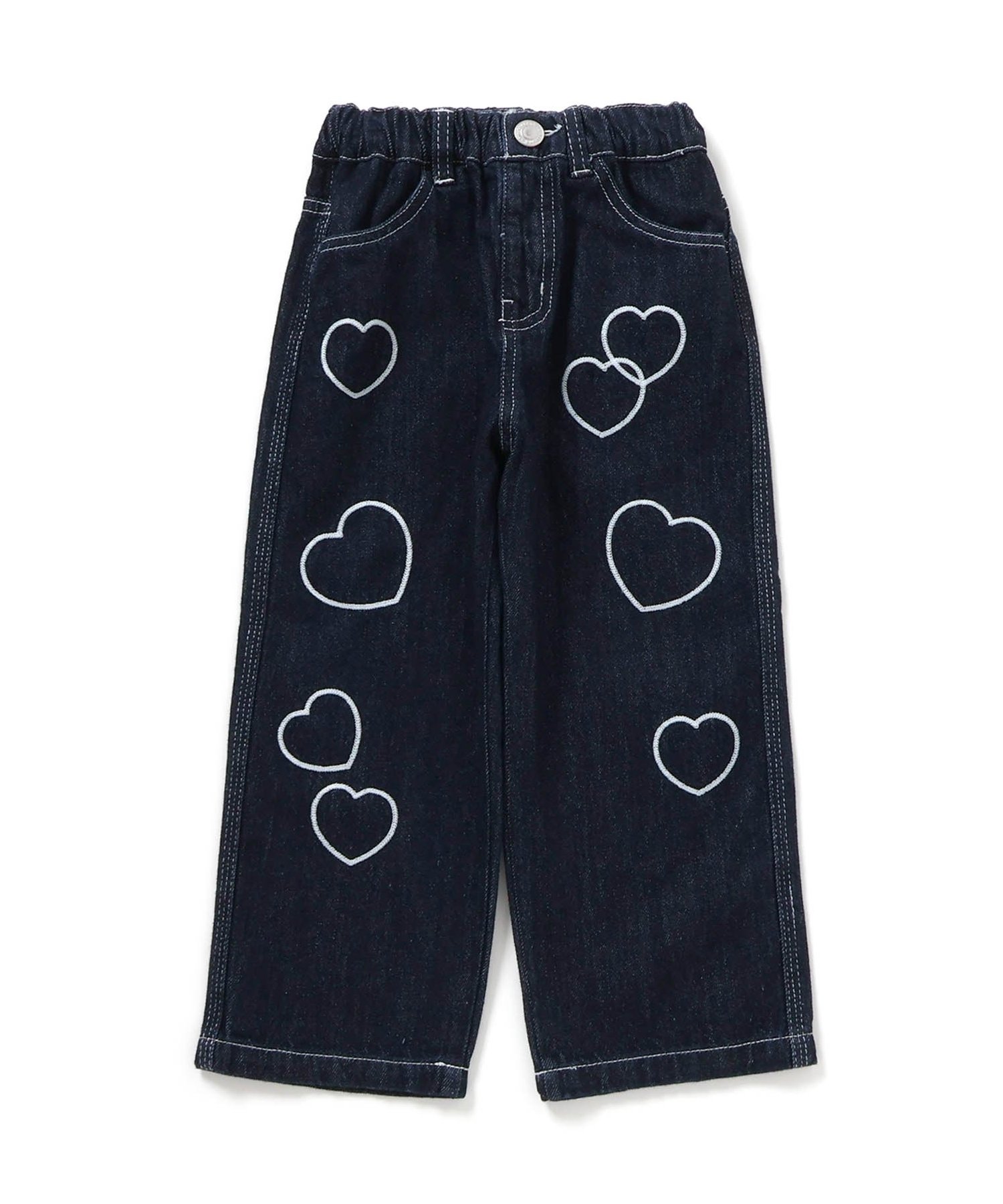 ☆SALE☆ハートデニムスカパン（J323985）|BREEZE（ブリーズ） 女の子