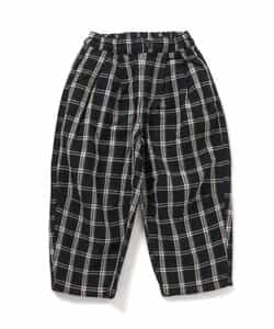 ワイドタックパンツ  10分丈