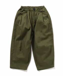 ワイドタックパンツ  10分丈