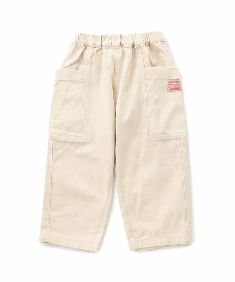 サイドポケットベイカーパンツ  10分丈