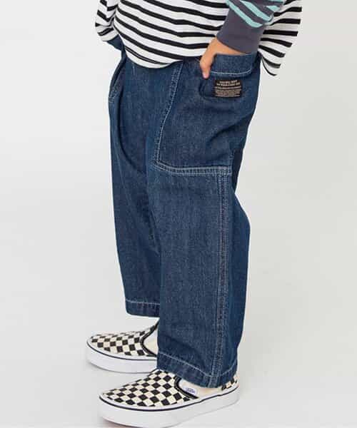 サイドポケットベイカーパンツ  10分丈