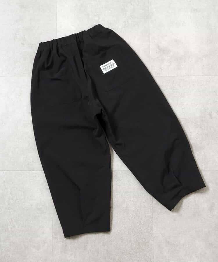 WEB限定 タックテーパードパンツ  10分丈