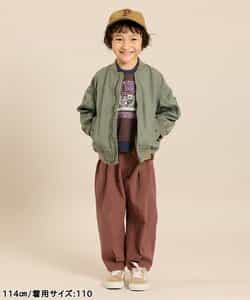 WEB限定 タックテーパードパンツ  10分丈_914391
