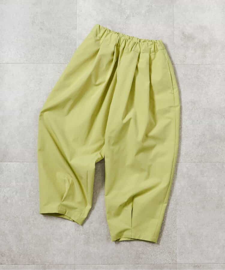 WEB限定 タックテーパードパンツ  10分丈
