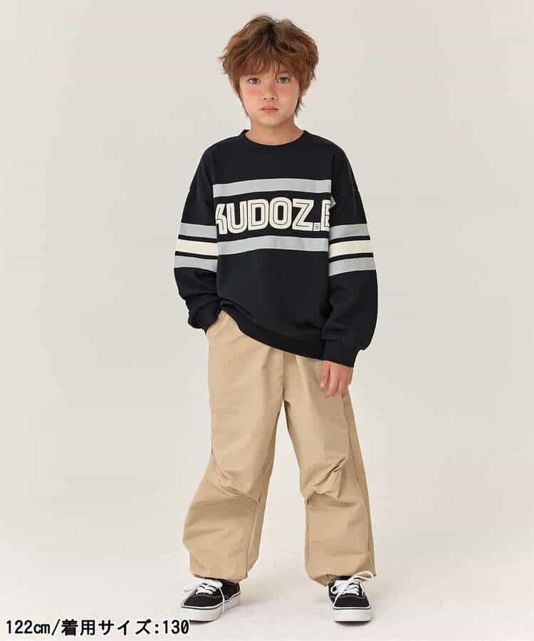 WEB限定  KUDOZ.B パラシュートパンツ  10分丈_970278