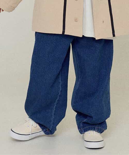 ★SALE★【リンク】WEB限定  ワイドシルエットパンツ  10分丈