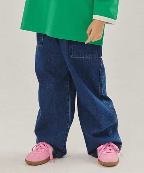 WEB限定 サイドポケットパンツ  10分丈