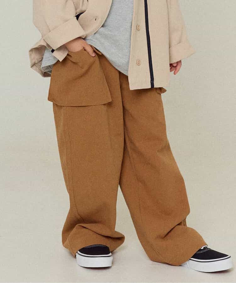 WEB限定 サイドポケットパンツ  10分丈