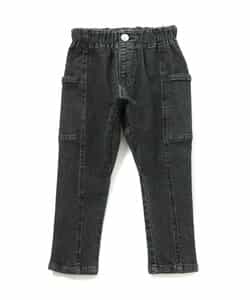 ☆SALE☆らくらくストレッチサイドポケットパンツ 10分丈