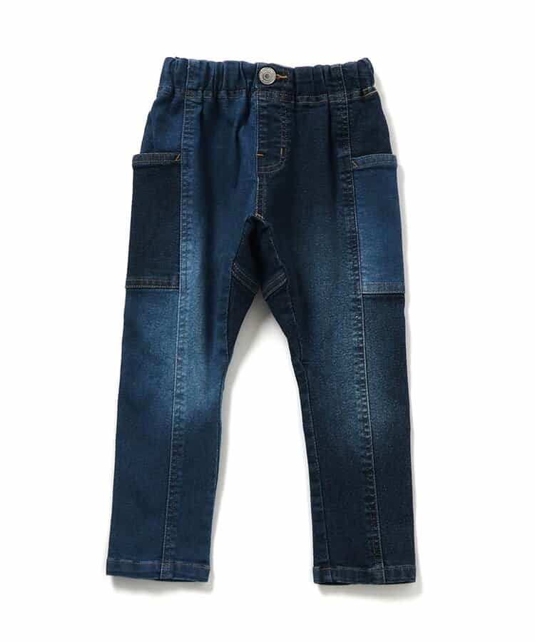 ★SALE★らくらくストレッチサイドポケットパンツ  10分丈