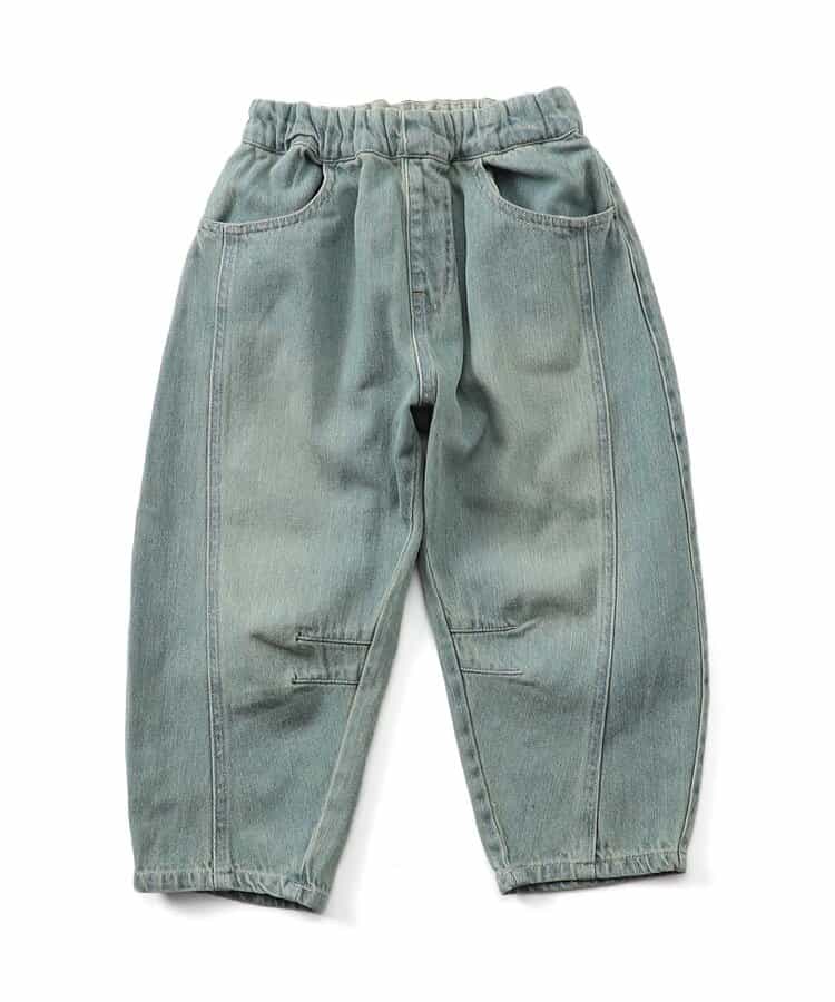 バレルレッグデニムパンツ  10分丈_930334