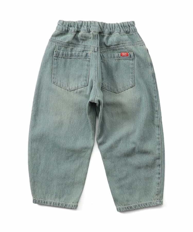 バレルレッグデニムパンツ  10分丈_930335