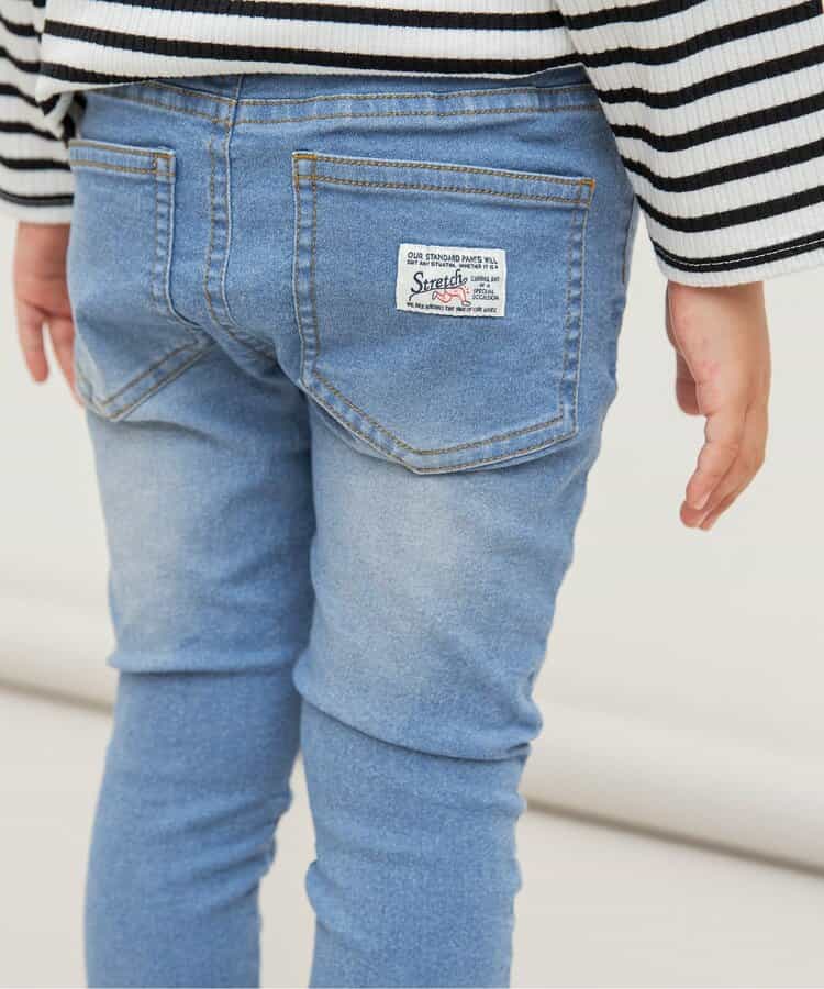 らくらくスキニーパンツ  10分丈 スーパーストレッチ_946353
