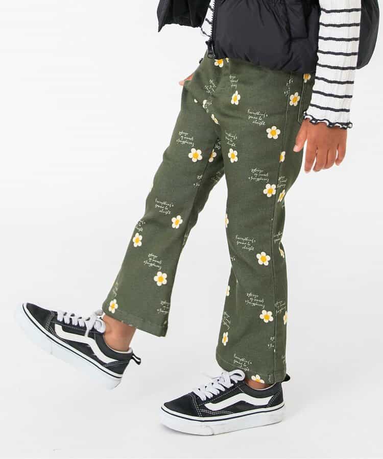 ソウガラフレアエブリパンツ  10分丈