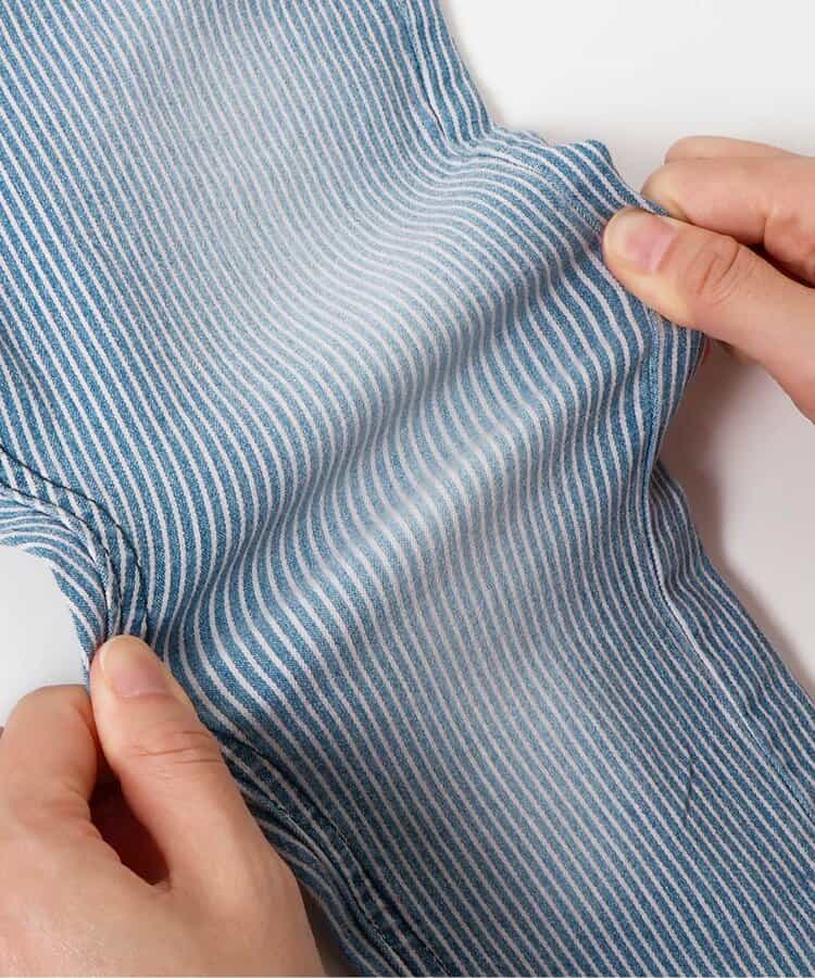 すぽ軽テーパードパンツ  10分丈 ストレッチ_930357