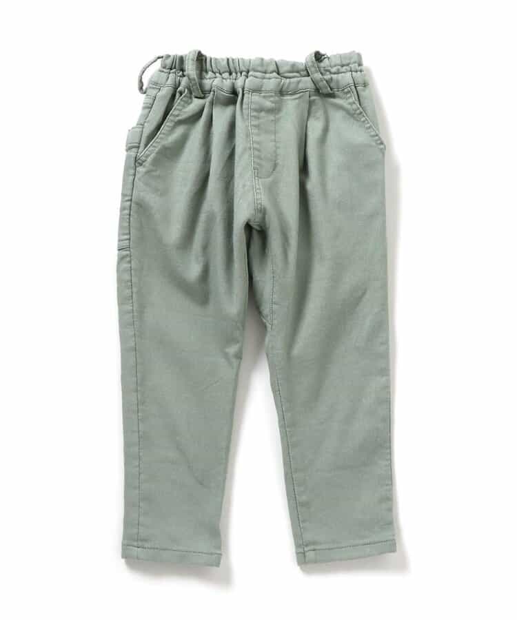 やわらかすぽ軽タックパンツ  10分丈